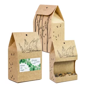 Mangeoire en carton pour oiseaux – MAISON